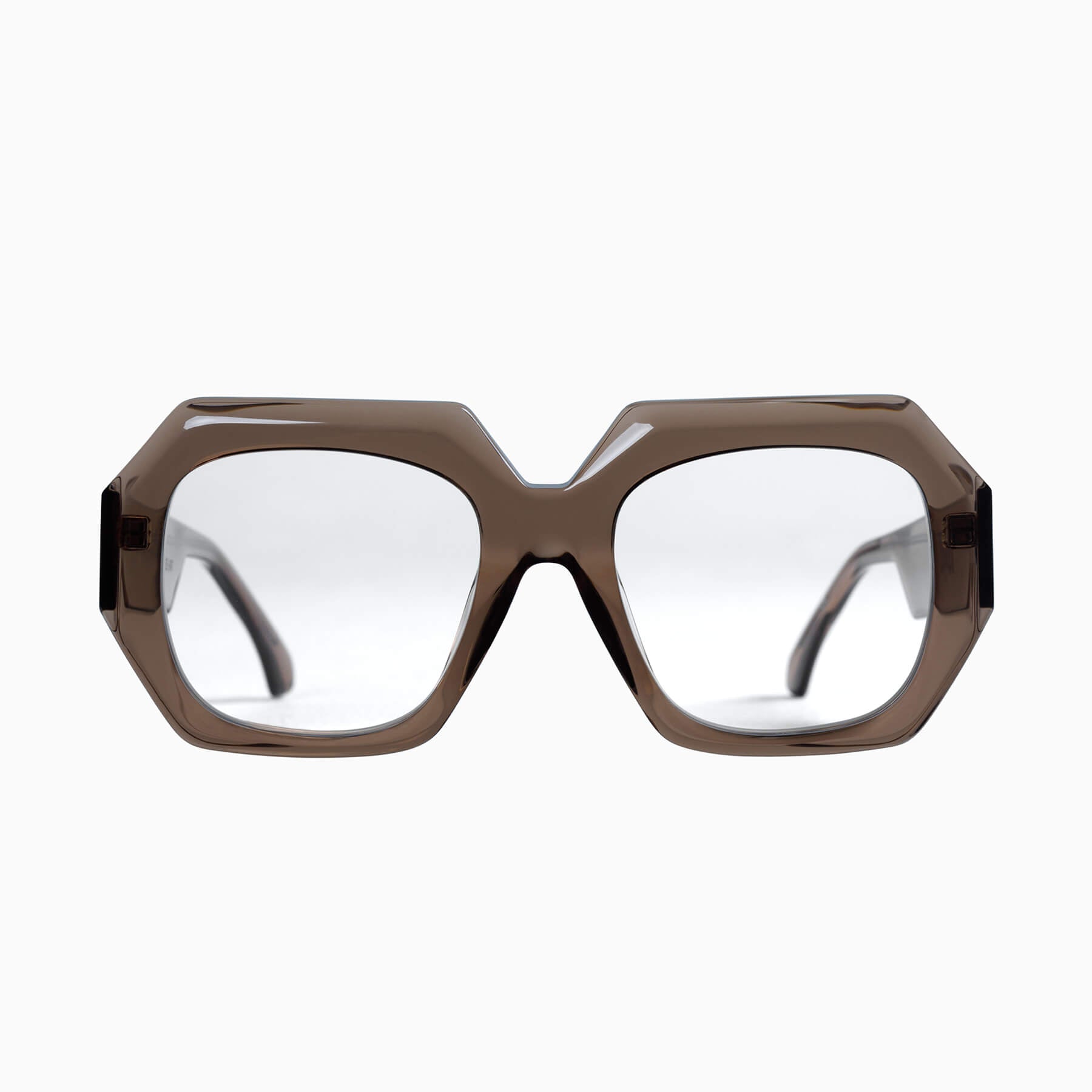 European And American Classic Square Frame Double Bridge Sunglasses Unisex  Fashionable Shades For Face-shape Modification